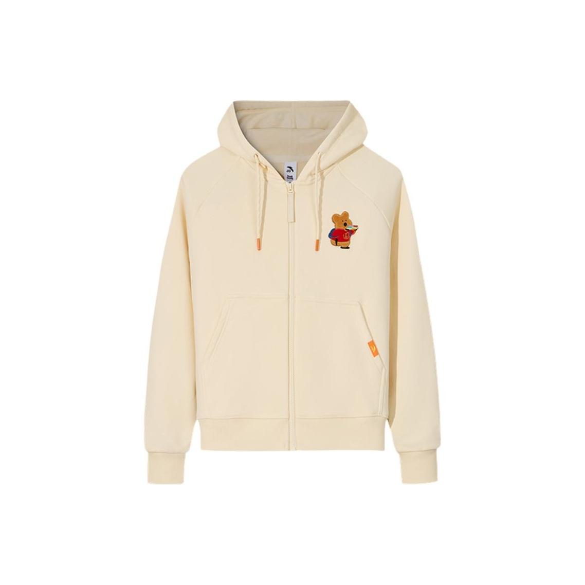 

Anta X Cute Town Коллаборация Серия Жизнь Толстовка на молнии с капюшоном Свободная с принтом Женская толстовка 162548730-1 XL