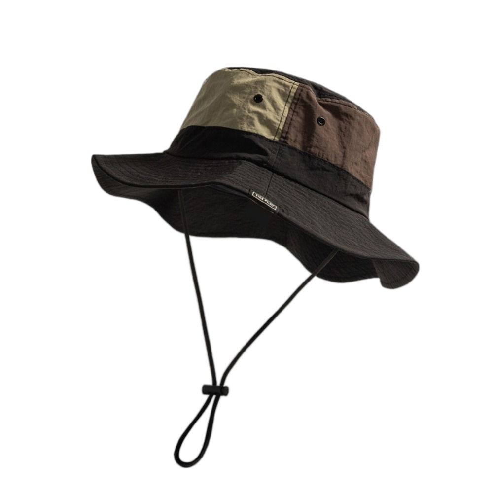 Sun Protection Bucket Hat Quick-dry Fisherman hat Panama Hat Anti-UV Wide Brim Breathable Summer Man Women
