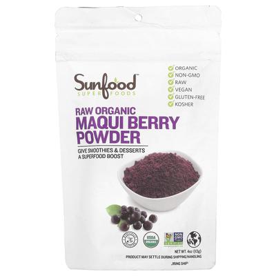 Superfood, Rohes Bio-Maqui-Beerenpulver, 113G(4 Unzen)