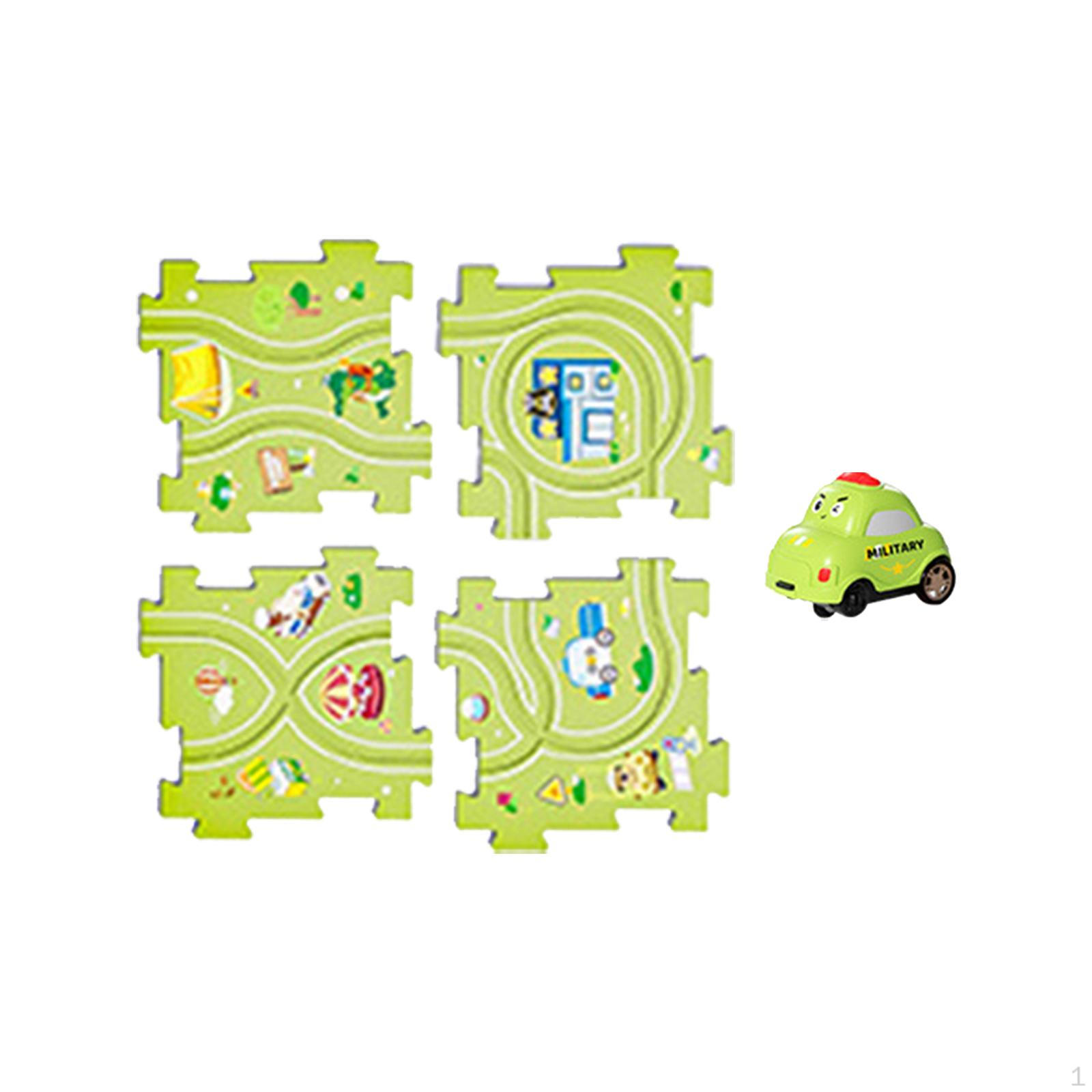 

Головоломки, автомобильный трек, игровой набор, рельсовые строительные игрушки, блоки для развития мозга