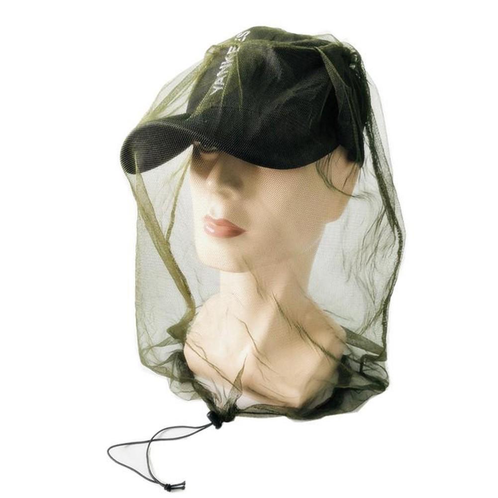 Protect Face and Neck from Annoying Bugs Mesh Head Net for Campers
