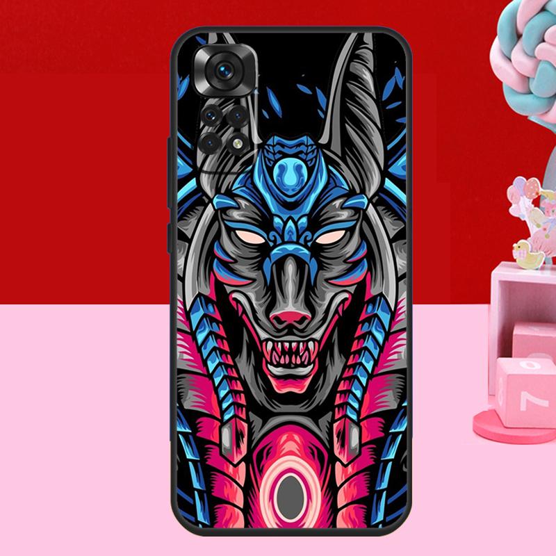 Egypt Nefertiti Anubis Ankh Case For Xiaomi Redmi Note 14 13 12 11 10 15 Pro Plus Redmi 15 C 10C 12C 13C 14C Soft Cover