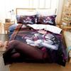 Anime Honkai Star Rail Bedding Set Boys Girls Twin Queen Size Duvet Cover Pillowcase Bed Boys Adult Fashion Home Textileextile