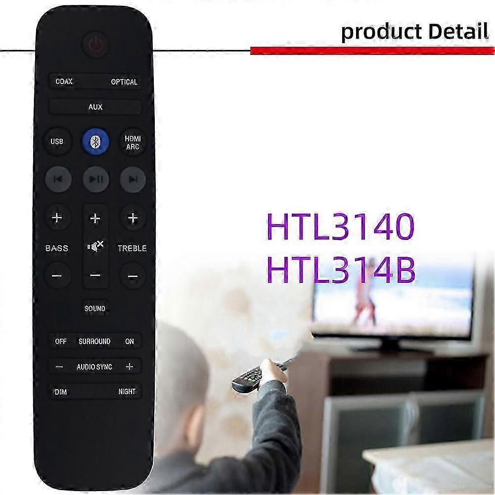 For Philips HTL3140B HTL3110 Soundbar Replacement Remote Control A1037 26BA 004 Model
