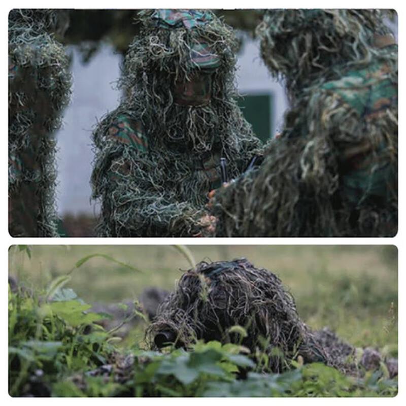 Ghillie Suit Camouflage Kap