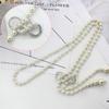 Casual Decorative Jewelry Thin Chain Waistband Trouser Dress Belts Waist Strap Elegant Pearl Belt