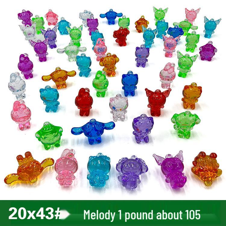 Transparent Small Turtle Ornaments - Aquarium Simulation Accessories
