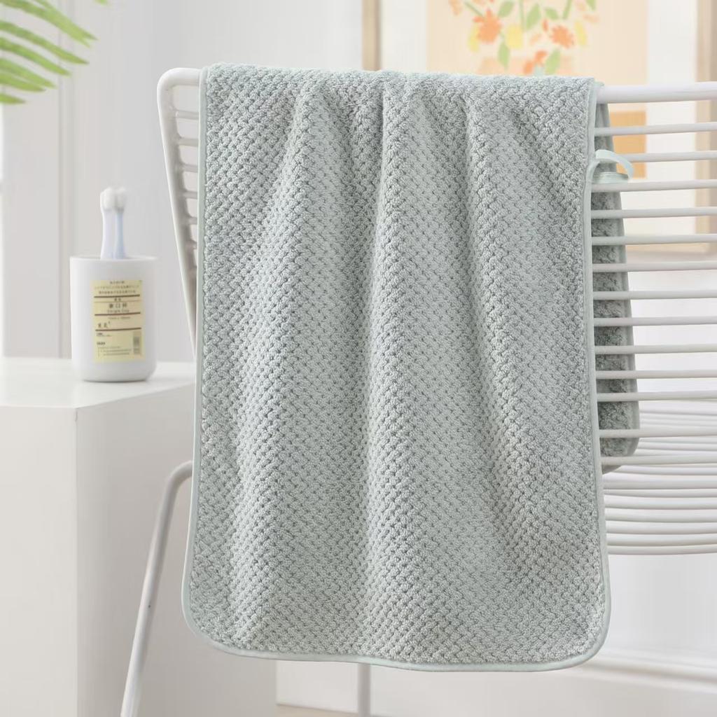 Plush Dry Hair Towel, Ultra-fine Fiber Hand Towel, Clean, Soft, Absorbent, Fast Drying Towel, Good Skin Affinity