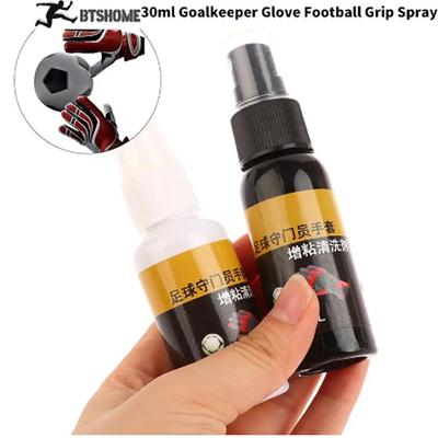 30ML/Flasche Handschuh Fußball Grip Spray Verbesserte Klebrigkeit Rutschfest Baseball Ersatzhandschuh Kleber Torwarthandschuhe Reiniger