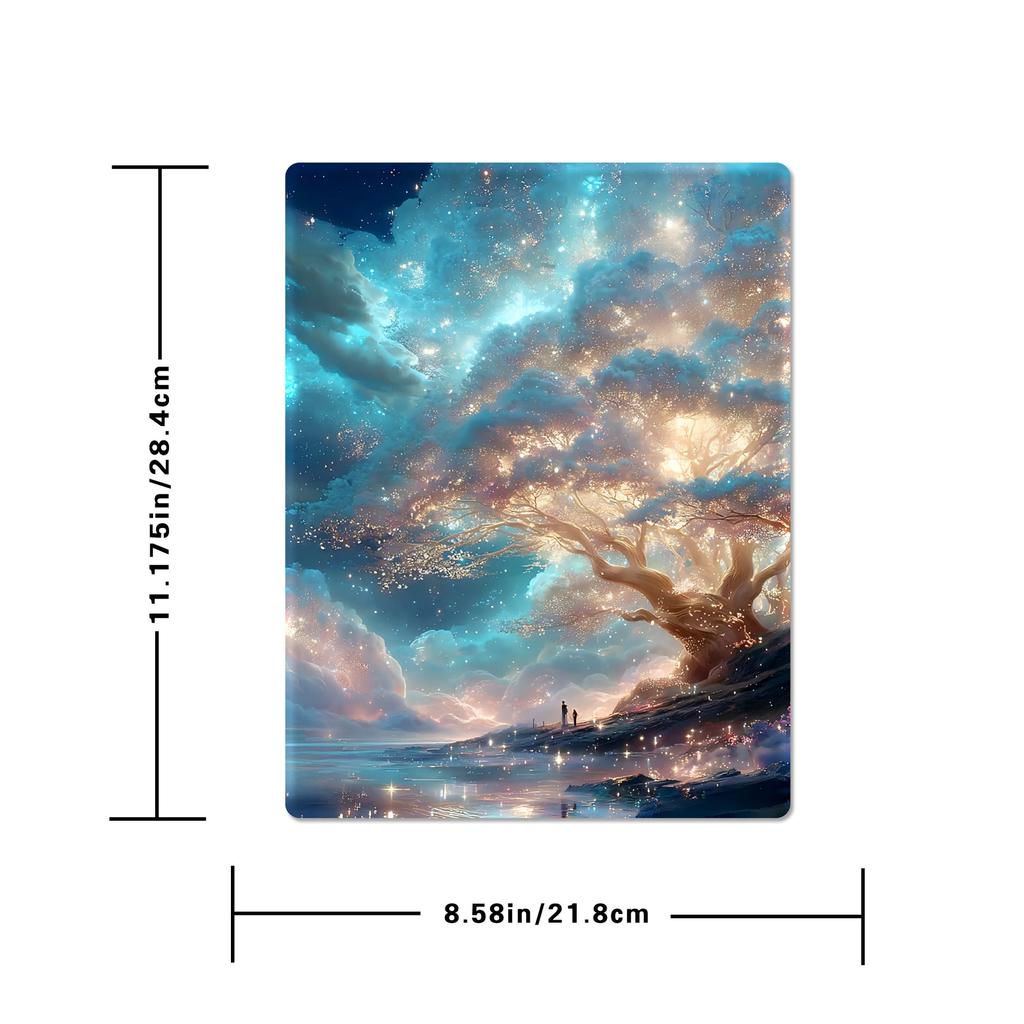A Tree Puzzle Ornament, Light-Transmitting Decorative Puzzle Toy, Decompressed Acrylic Puzzle.