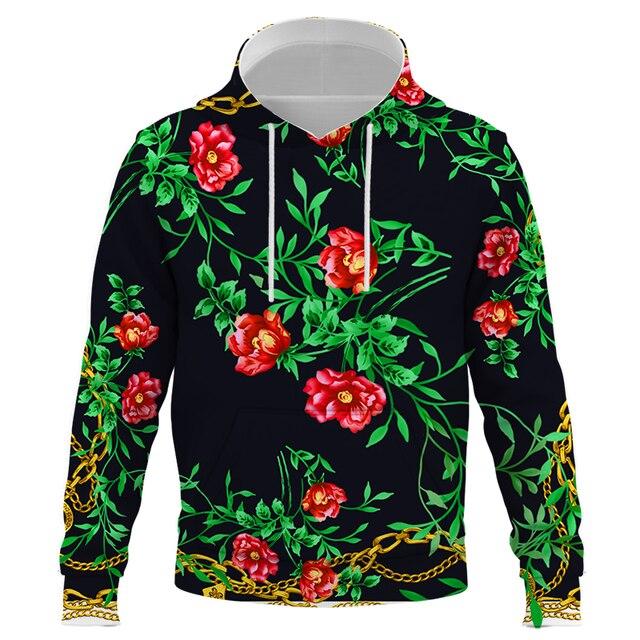 Männer Frau Goldene Leopard 3D drucken Hoodies Sweatshirts Mode Kapuzen Hip Hop Herren Marke Hoodie luxus Streetwear dropshiping