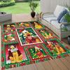 1pc Disney Cartoon Characters Pattern Carpet Area Rug Non-slip Carpet Hand Washable Floor Mat Suitable For Living Room Bedroom Home Decor Ro