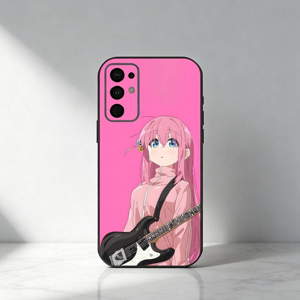 B-t-R Anime Bocchi H-Hitori Gotou  Phone Case For Samsung S25,S24,S21,S22,S23,S20,Ultra,S26,Plus,Fe,Note,5G Black Cover