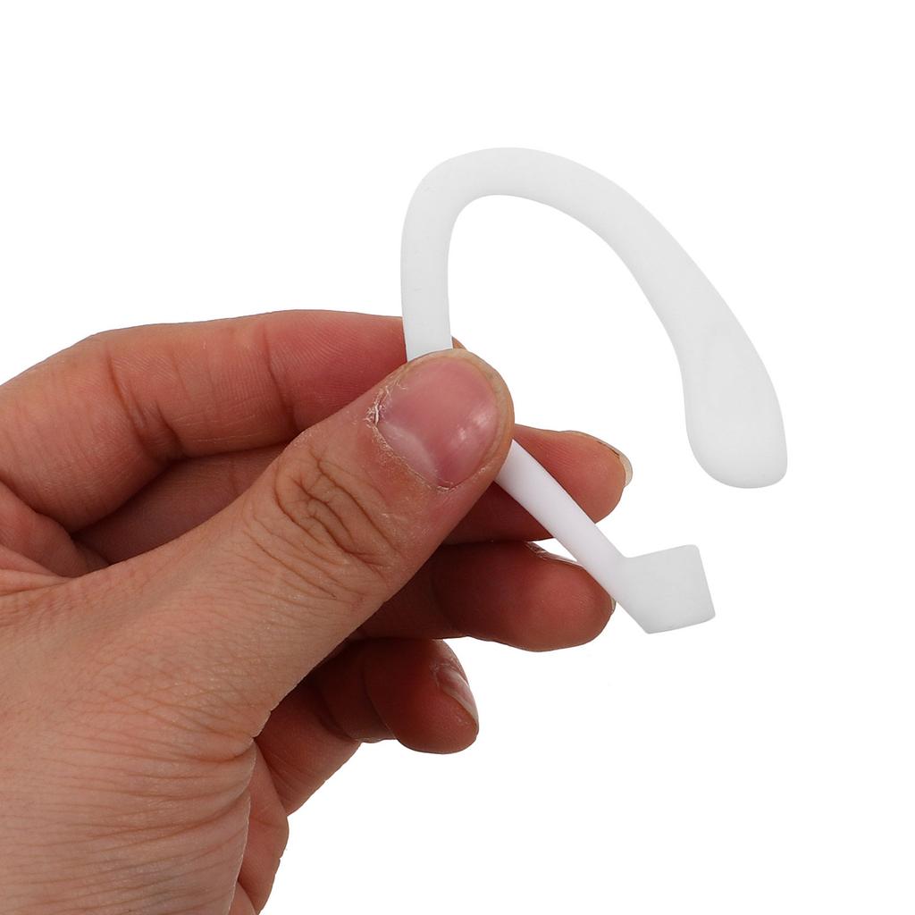 1Pair Silicone Ear Hooks Anti Slip Replacement Earbud Accessories for Running Jogging Cycling Gym Sport Earphones