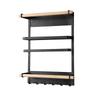 Creative Magnetic Adsorption Refrigerator Storage Holder Kitchen Paper Towel Shelf Rack Refrigerator Side Wall Hanger Organizer
