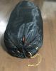 Mt.h (Mount Happy) Sleeping Bag Storage Bag BIG Size 83 X 34 Black Breathable Storage Bag Mesh Shruff Large Storage Bag Storage Bag Climbing Outdoor