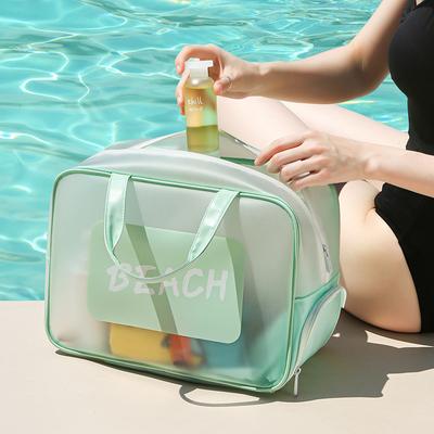 Travel Wash Toiletry Bag for Women Men Translucent Waterproof Makeup Cosmetic Bag Travel Organizer for Accessories Swimming Bag