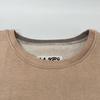 MM6 2021 Beige S62GU0050 Logo Short Sweatshirt Tops XS BeigeUsed