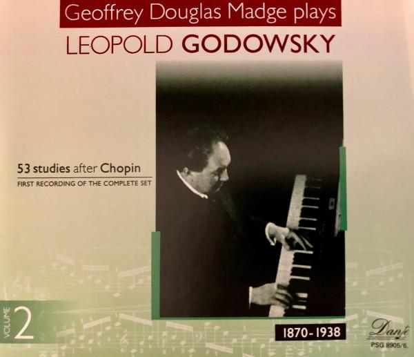 

CD GEOFFREY DOUGLAS MADGE - Plays Leopold Godowsky – 53 Studies PSG89056 Dante 1989 France Classical Used