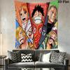 One Piece Tapestry Wall Tapestry Background Cloth Fashion Print Home Decor Soft Wall Covering Decoration