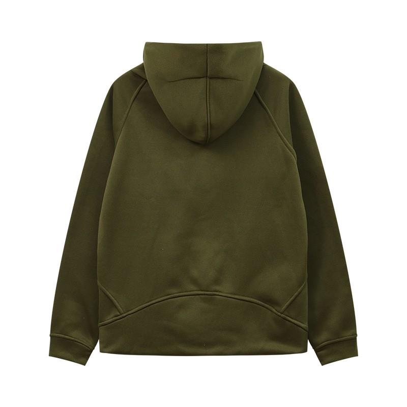Women's Fashion Solid Color Pullover Casual Loose Button Sweatshirt