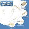 uxcell Earhook Headset Microphone, Double Over-Ear Omnidirectional Wired Condenser Microphone with Standard 3.5mm TRS Plug, 1.2m Cable, Beige