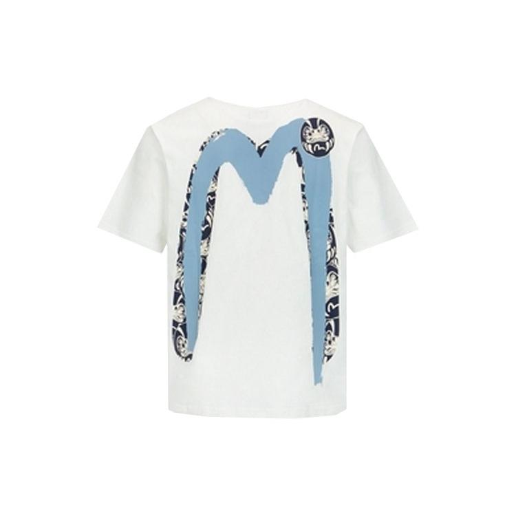 Evisu T-Shirts Men's Crew Neck Moderate Straight Fit 2ESHTM2TS529XXCT