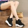 New  Autumn Women Breathable Platform Casual Shoes Women Height Increased Vulcanized Shoes 12 CM Thick Sole Zapatos Mujer