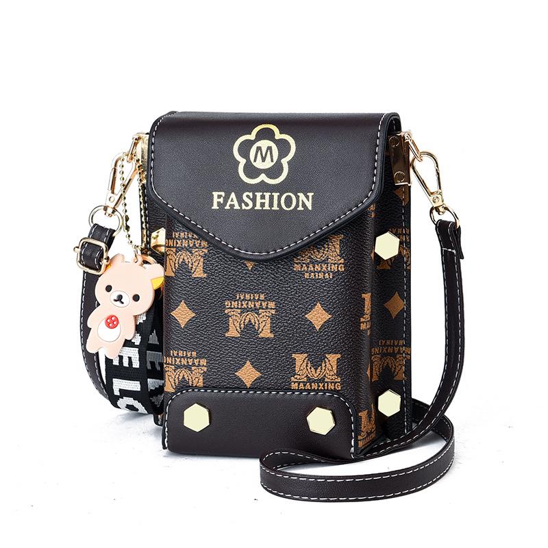 Women's 2024 Fashion Crossbody Phone Bag - Mini Vertical Design, Versatile & Stylish