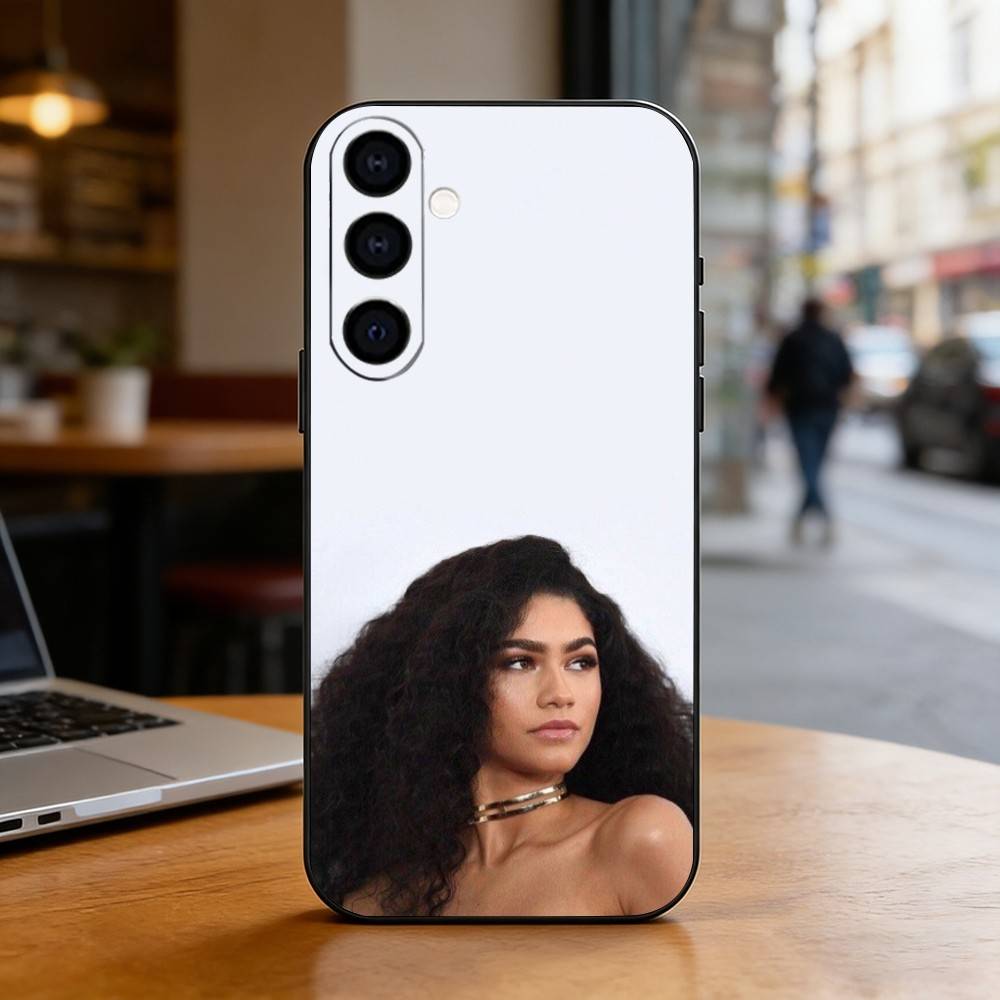 Actor Z-Zendaya Phone Case Black Silicone Soft For Samsung Galaxy A73,A72,A71,A70,A53,A52,A51