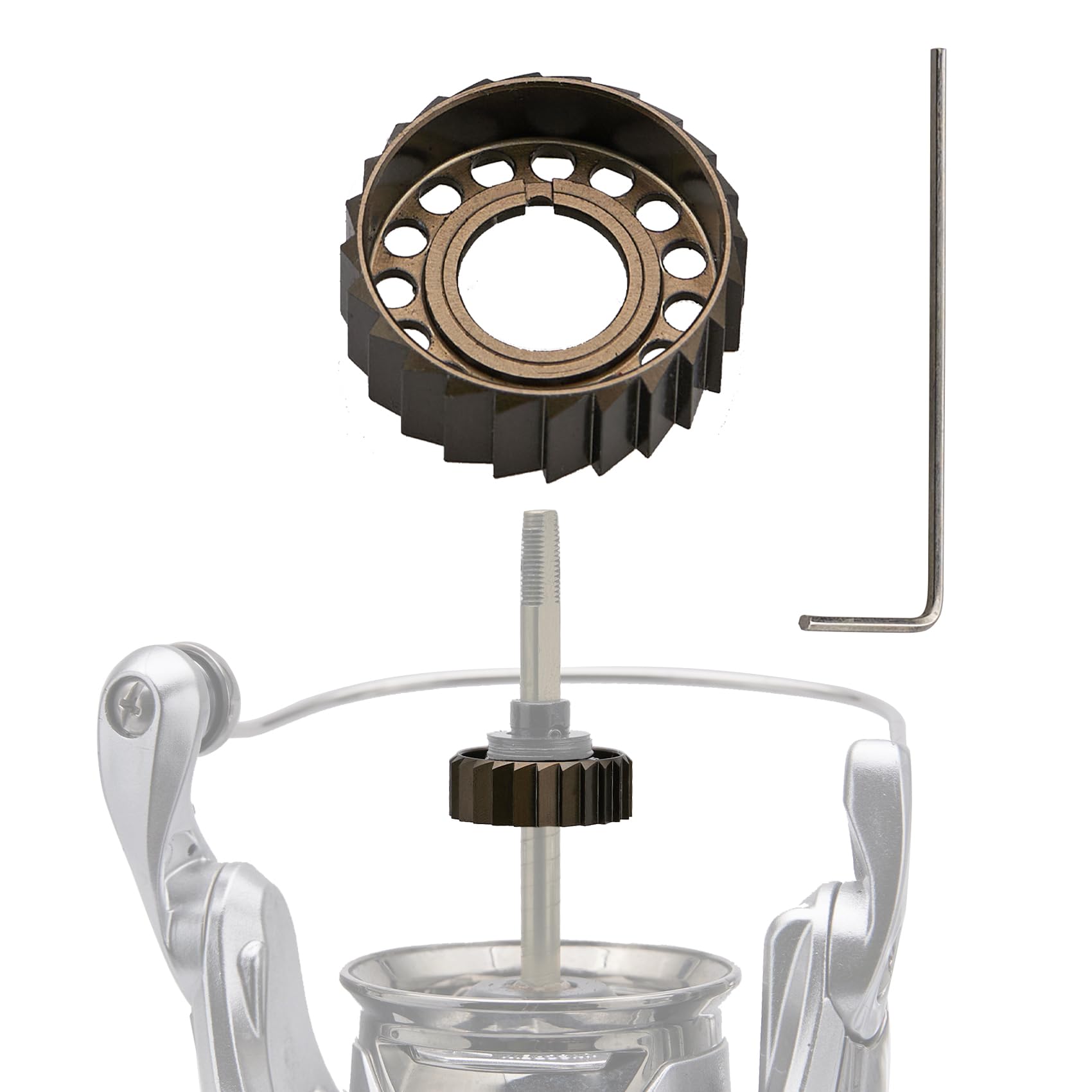 

HEIGHTEN Drag Sound Ratchet Shimano Spinning Reel Exclusive Duralumin Alloy High Strength Stella Twin Power Vanquish Exsense Stradic Vanford Sephia