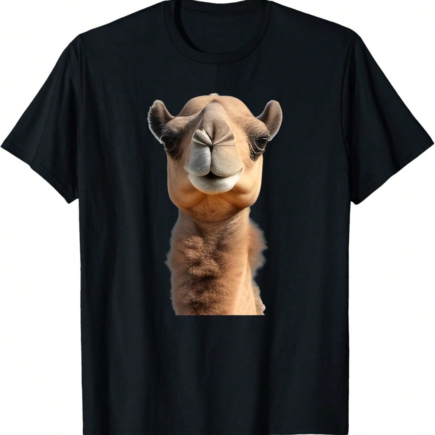 Camel Animal Face For unisex Kids T-Shirt S разноцветный