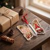 Weihnachtsbaum-Hänge-Dekoration Bargeld-Geschenk-Schmuckstück, Acryl-Schmetterling Geldhalter mit Eingebaut?in Ornament für durchsichtiges Fach, Weihnachtsbaum,