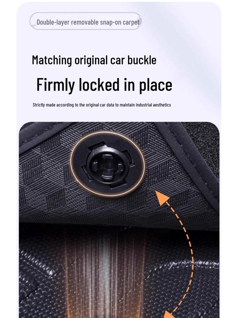 BYD Fangchengbao 5-Door Waterproof Non-Slip Full Surround TPE Car Mat