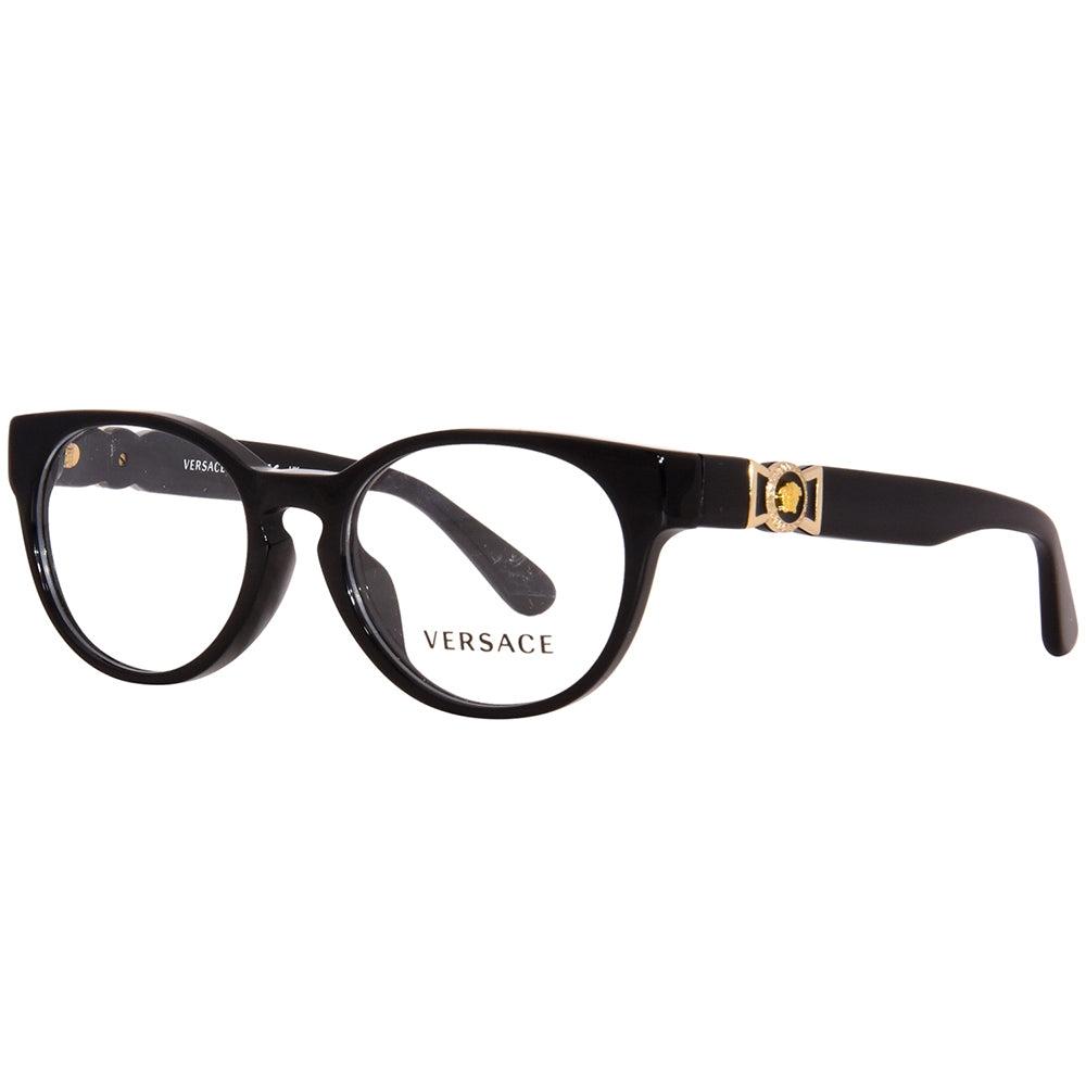

Versace Kids Vk 3323u Gb1 47 мм детские овальные очки 47 мм черные