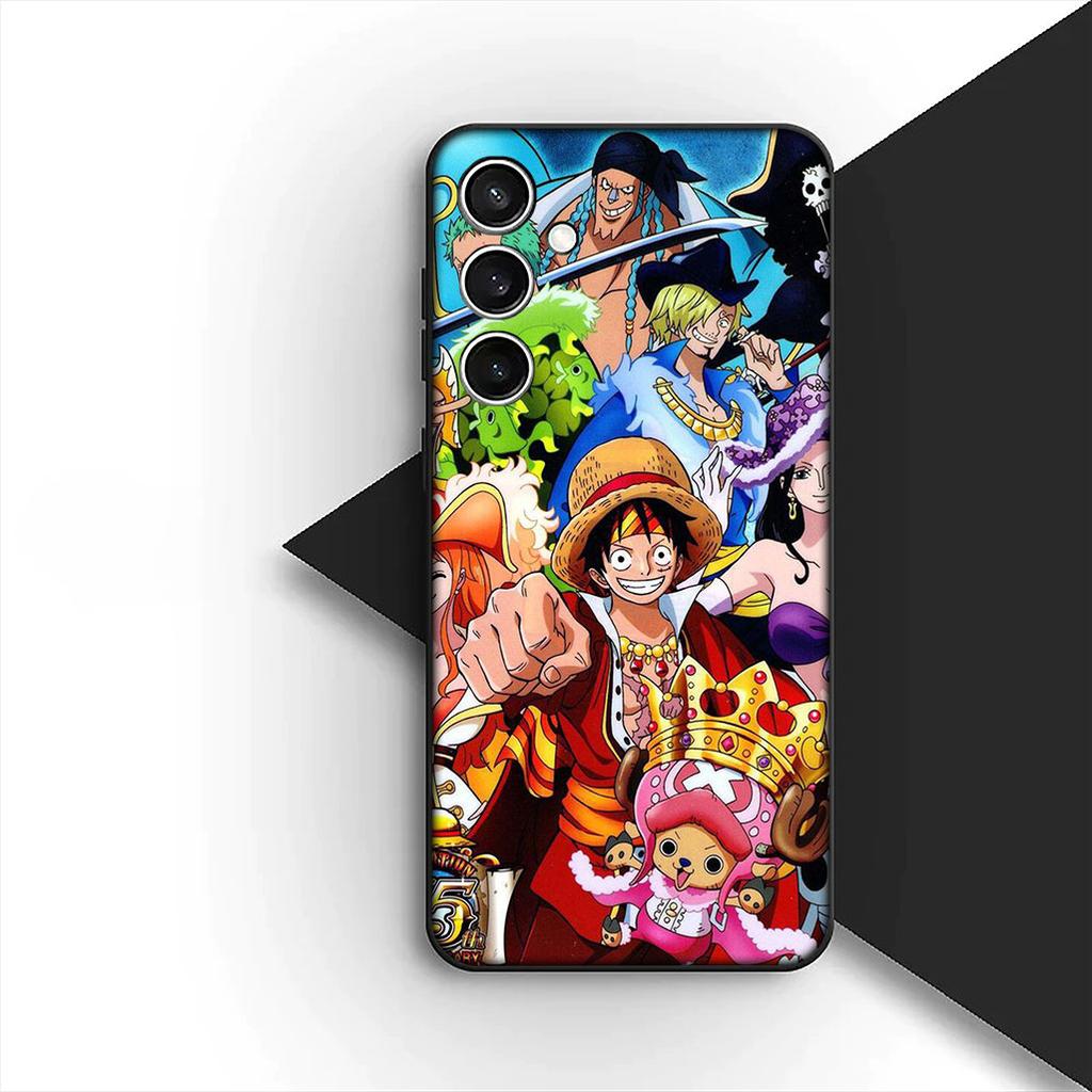 Soft Cover for Xiaomi Redmi Note 12 11 10 A3 Pro 10A 10C 12C Note12 5G 4G Casing Phone Case Red Hair One Luffy Pieces Shanks