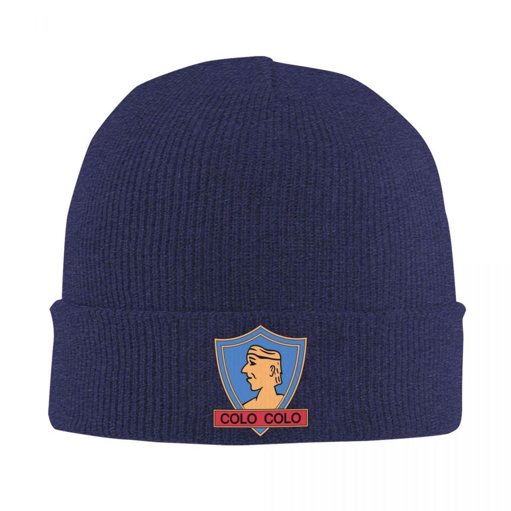 Social Y Deportivo ColoColo Warm Knitted Cap Hip Hop Bonnet Hat Autumn Winter Outdoor Beanies Hats for Unisex Adult