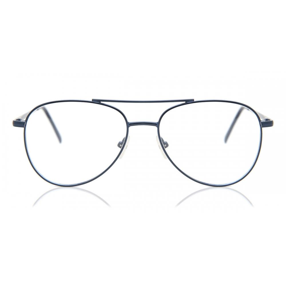 

Full Rim Pilot Blue Smartbuy Collection Marcey 789b Fashion Unisex Eyeglasses Blue/54