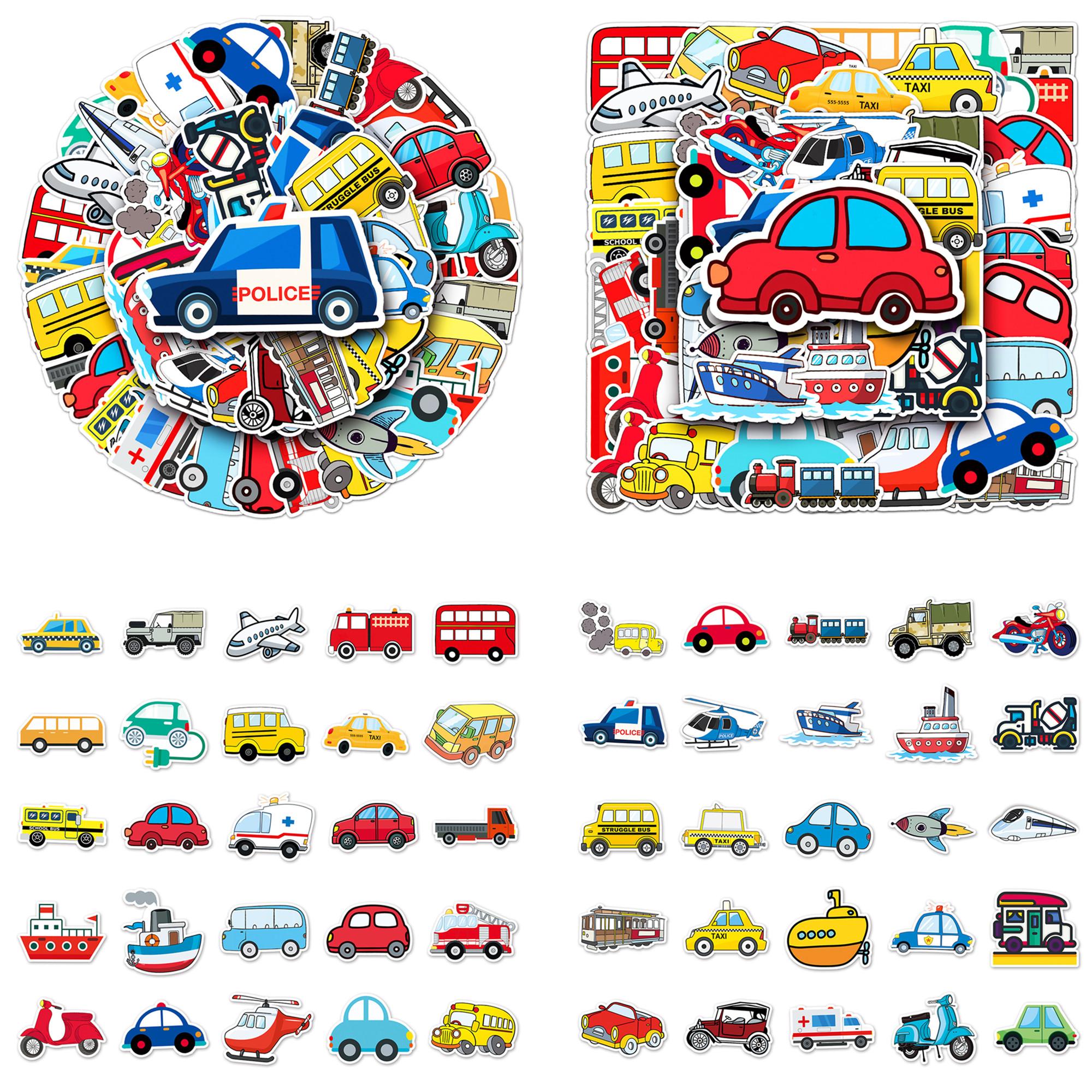 50Pcs/100Pcs Cartoon Stickers DIY Fashion Waterproof Doodle Decals Stickers A