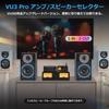 Douk Audio & Nobsound VU3PRO Audio Selector/Speaker Switcher with VU Meter - 2 Inputs, 2 Outputs, 350W, Tube Amplifier Protection