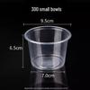 Disposable Round Takeaway Plastic Bowl