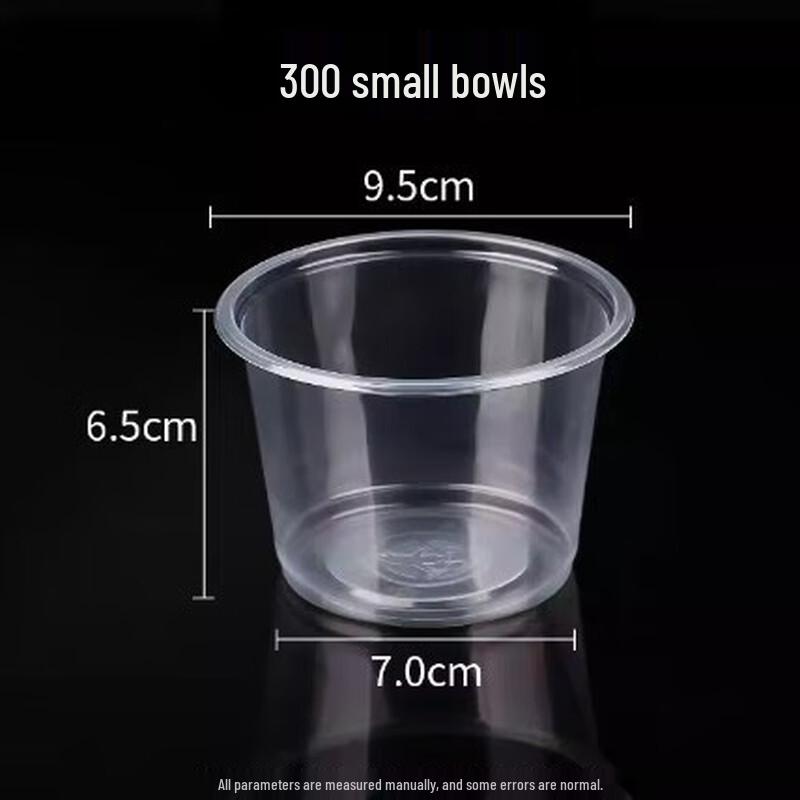 Disposable Round Takeaway Plastic Bowl