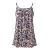 Dámské letní tištěné bez rukávů vesta halenka tílka camis oblečení