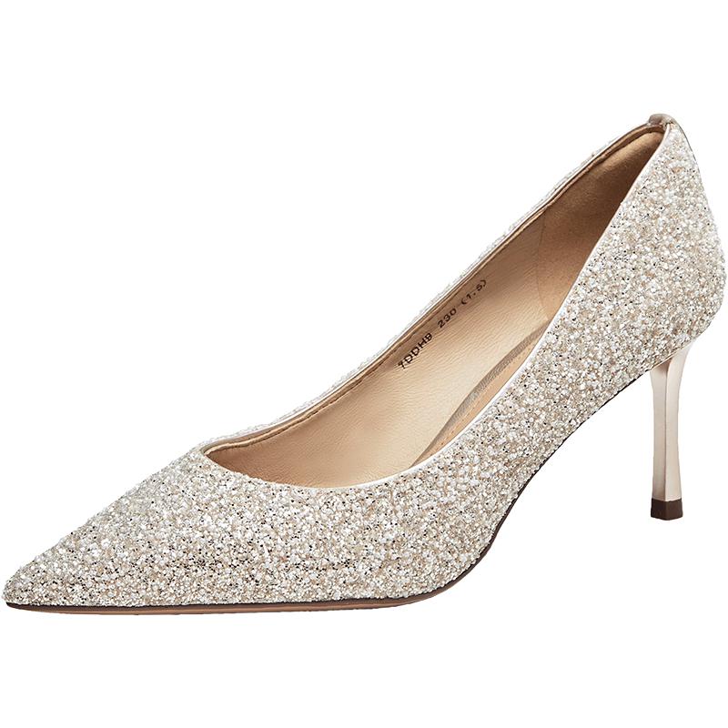 Women s Pointed Toe Stiletto Pumps 36