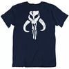 Maske, Mythosaurierschädel, Mandalorianischer Stern, Halloween TV Lustiges T-Shirt Tee Geschenk Neu