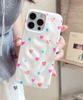 Polka Dot Heart Case For IPhone 17 Air 16 15 14 13 12 11 Pro Max Cover Case For IPhone 16 15 14 Plus Case Funda Coque