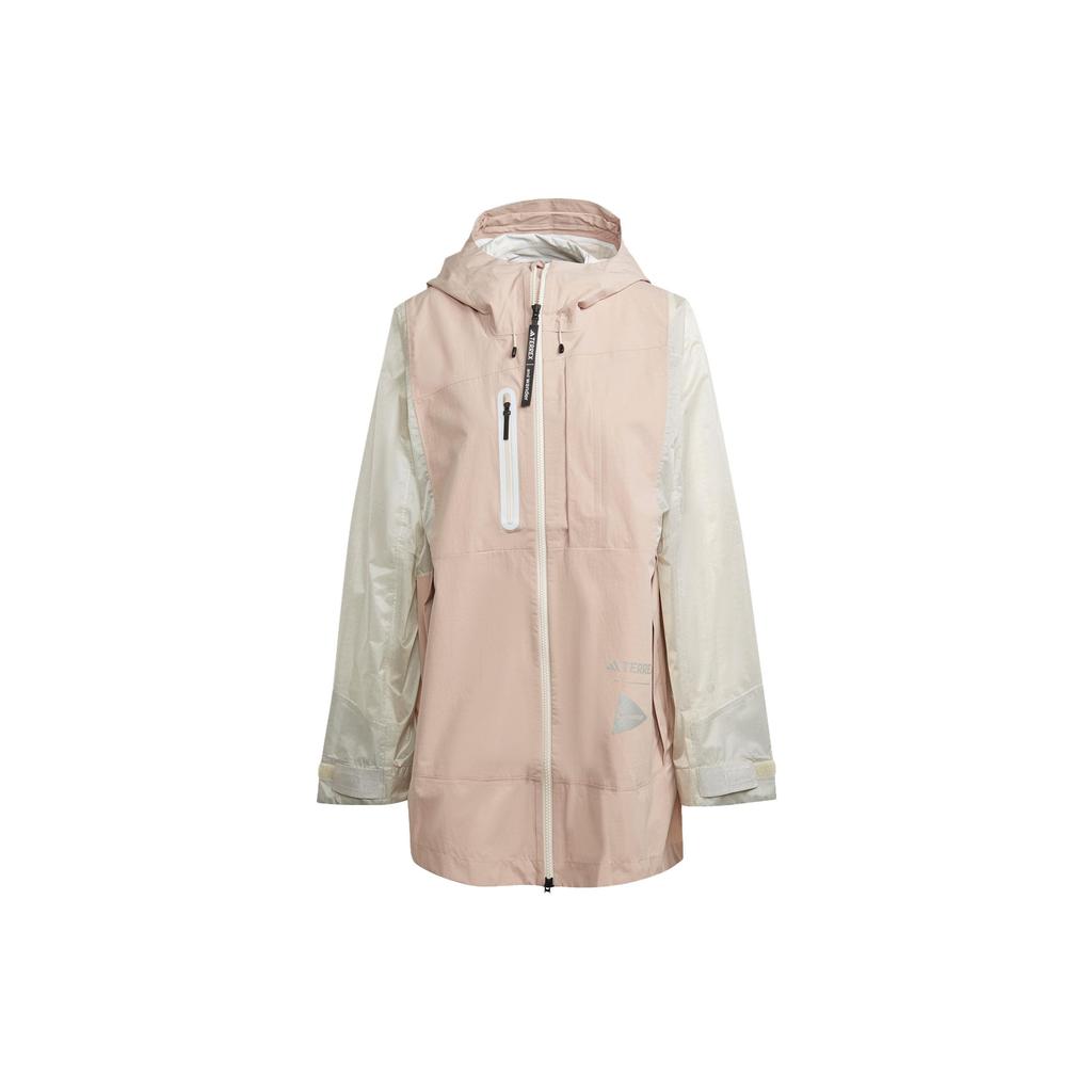 adidas TERREX XPLORIC RAIN.RDY Jacket Pink Women HR7144