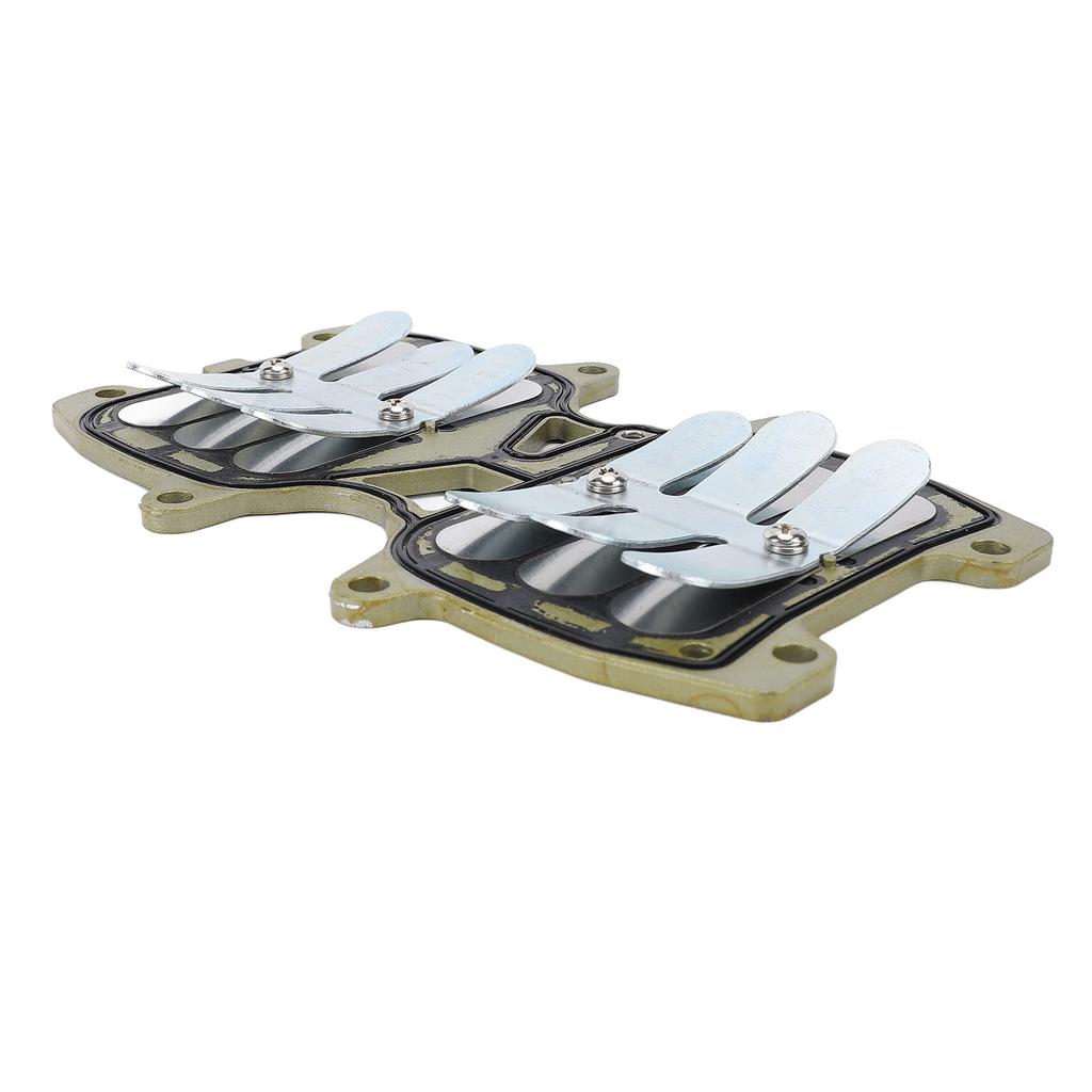 Reed Valve Assembly 66T 13610 00 Steel Alloy Marine Boat Motor Intake Reed Valve Assy Replacement for 40HP E40X 2