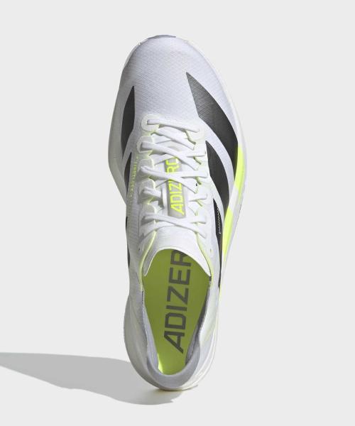 [Adidas] Adizero Adios Pro 4 - White:Iron Metallic (KJ7036)