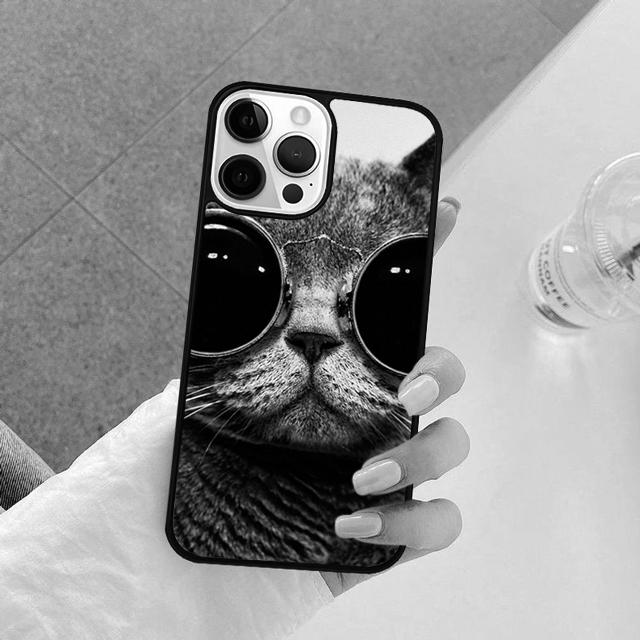 Cute Kittens cat Phone Case Cover For iPhone 17 Air 15 16 14 13 12 Pro Max 11 Pro Max Plus Coque Shell
